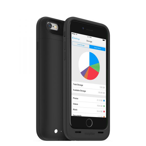 Чехол-аккумулятор Mophie Space Pack for iPhone 6 64GB - Black