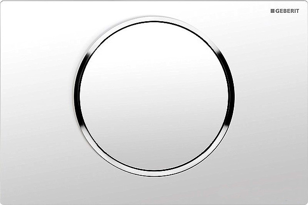 Клавиша для системы инсталляции Geberit Sigma 10 115.758.KJ.5 White chrome