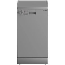 Посудомоечная машина Indesit DFS 1A59 узкая, серый