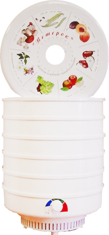 Сушилка для овощей, фруктов, грибов Спектр-Прибор Ветерок 2 Белый